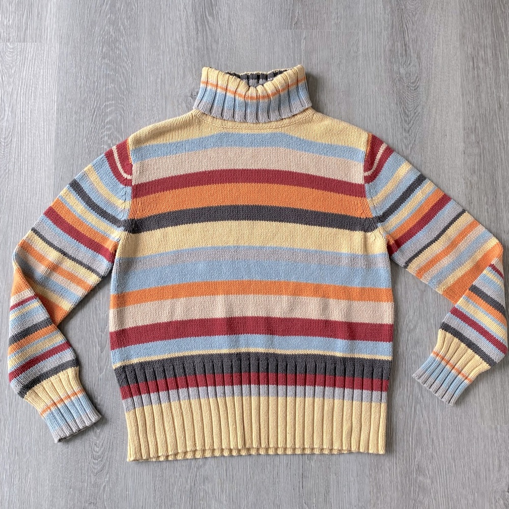 Turtleneck Knit Sweater